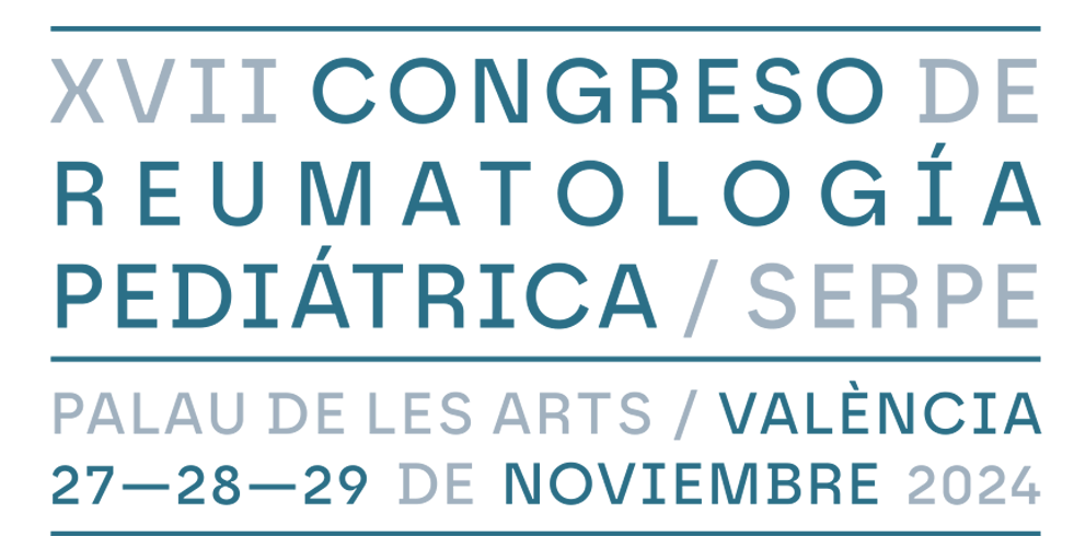 XVII Congreso de Reumatología Pediátrica. SERPE 2024. Valencia 27-29 de noviembre 2024